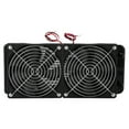 thumbnail image 1 of Radiador de fila de calor del enfriador de refrigeración por agua de la CPU del ordenador de 240MM con ventilador Dual de 18 tubos, 1 of 5