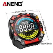 ANENG Smart Digital Multimeter 626 6000 Counts, AC/DC Voltage/Current, Resistance, Capacitance, Temperature, NCV Tester 1 Pack