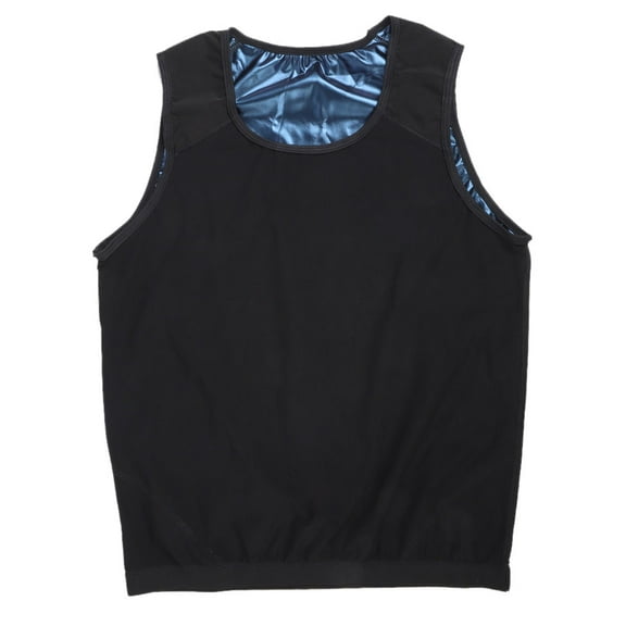 Bienvenido Men Sweat Vest Body Shaper Shirt Thermo Slimming Shapewear Vest for Male (Average Size)