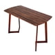 thumbnail image 1 of Escritorio Rectangular de Madera Tipo Nogal 120x60x75 cm Ideen, 1 of 3