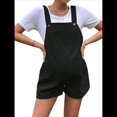 thumbnail image 1 of Mono Corto Informal de Verano para Mujer, de Holgado, Ideal para Playa, Viajes y Vacaciones Negro S, 1 of 8