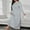 Gray, variant on JUSLIO Nightgowns for Women Graphic Print Pajama Long Sleeve Sleepwear Round Collar Nightgown Sleep Dress Army Green Loungewear Nightgowns Robes
