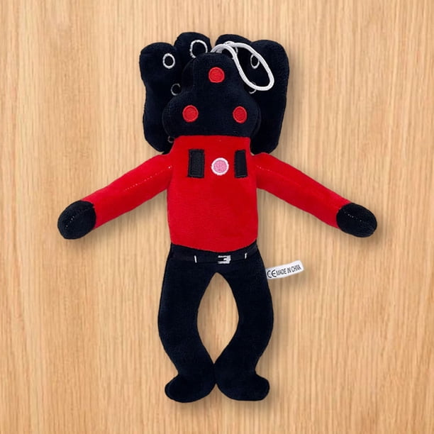 Juguete relleno divertido juguetes de peluche suave niños cumpleaños regalos de Halloween (altavoz) rojo
