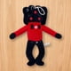 thumbnail image 1 of Juguete relleno divertido juguetes de peluche suave niños cumpleaños regalos de Halloween (altavoz) rojo, 1 of 6