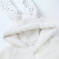 thumbnail image 5 of Little Kids Jacket With Bunny Long Ears Winter Warm Cozy Outerwear Boys Outerwear, 5 of 9