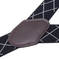 thumbnail image 3 of Buyless Fashion Bretelles pour Hommes - Sangles Élastiques Réglables 48 Pouces 1 1/4 Pouces - Forme Y, 3 of 7