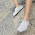 thumbnail image 5 of Miluxas Womens and Mens Water Shoes Breathable Quick Dry Soft Barefoot Aqua Socks for Hiking Swim Beach Surf Yoga Sport Gray 10(46), 5 of 9