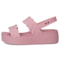 thumbnail image 4 of Sandalias Plataforma de Cuña Baja Tejidas Brooklyn para Mujer Crocs Talla 7 M, 4 of 7