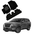 thumbnail image 6 of ecoMats Carpet Floor Mats for 2022 to 2026 Nissan Pathfinder, Front and Rear, Black, 6 of 7