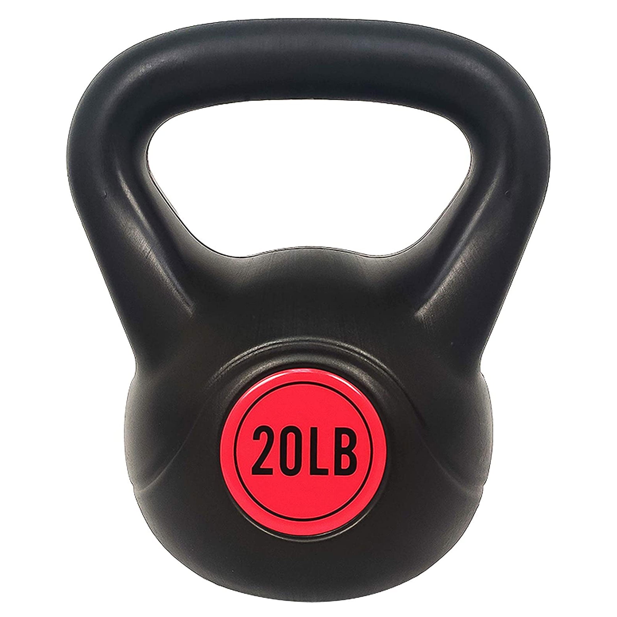 BalanceFrom Wide Grip 3-Piece Kettlebell Exercise Fitness Weight Set, Include 10 Lbs., 15 Lbs., 20 Lbs.