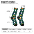 thumbnail image 2 of Balery Lgbt Penguin Calcetas Largas con Estampado para Hombre y Mujer – Suaves y Transpirables, Talla Única (US 5-11), 2 of 6