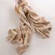 thumbnail image 1 of Nvzi Bufandas de flores de anacardo - Bufandas grandes y cálidas de invierno con flores de anacardo para vestidos de noche, color beige, 1 of 4