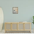 thumbnail image 3 of Stupell Industries Heron on Classic Coast Nautical & Beach Painting Brown Floater Framed Canvas Art Print Wall Art, 17 x 21, 3 of 10