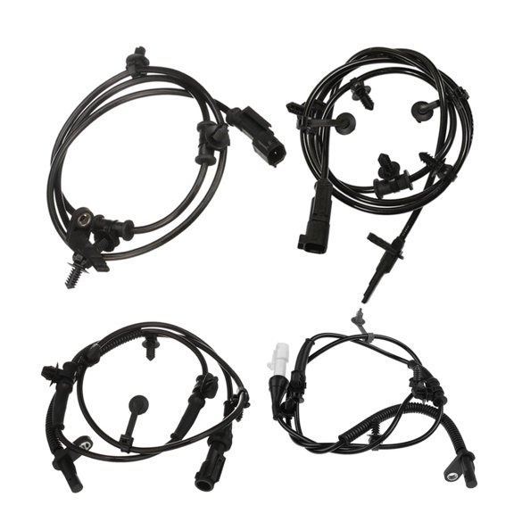 4X ABS Wheel Speed Sensor for Ford Edge 2011-2012 V6 3.5L Rear Right & Left