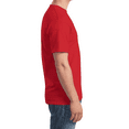 thumbnail image 3 of Hanes Essential Men's Classic Fit Cotton T-Shirt, Soft & Pre-Shrunk, Mix Color, Pack 6, S, 3 of 6