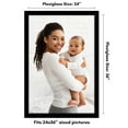 thumbnail image 3 of Americanflat 24x36 Picture Frame with Polished Plexiglass Wide Photo Frames Vertical Horizontal Epic - Black, 3 of 7