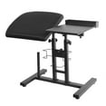 thumbnail image 2 of WAASOSCON Tattooing Arm Rest Stand Large Tattooing Desk Workbench Black Tattooing Table Station Heavy Duty Tattooing Furniture Equipment for Clinics pretty, 2 of 9