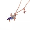 thumbnail image 2 of Pretty Jewelry 925 Silver,Rose Gold Necklace Pendant Cubic Zircon Party Gift, 2 of 6