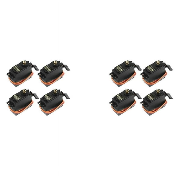8PCS Servo Motor for Control Angle180 Metal Gear Servo 20KG High Speed Servo Motor for Smart Car Robot