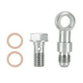 thumbnail image 2 of Oil Feed Line Kit, Universal Restrictor TD04／05  Oil Feed  Kit M10X1.5MM/4AN+1.8MM Portable  for Car Modification/retrofitting, 2 of 8