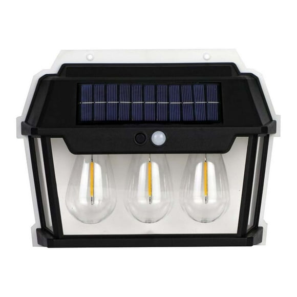 Solar Lights Outdoor Garden New Outdoor Solar Wall Lamp, Outdoor Tungsten Filament Lamp, Induction Courtyard Lamp, Garden Villa, Small Night Lamp Lighting Solar Garden Lights