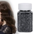 thumbnail image 4 of Cuentas De Extensión Del Cabello, 1000 Piezas De Extensión De Cabello Bucles De Anillo De Cabello Silicona Micro Link Anillos Herramienta De Extensión De Cabello De Aluminio, 4 of 7