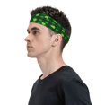 thumbnail image 3 of Naloa Happy St. Patrick's Day5 Fashionable Sport Sweatband for Running, Yoga, Basketball - Head Circumference 19.6-22.4 inches, 3 of 9