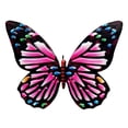 thumbnail image 1 of Wall Pendant 3D Metal Butterfly Wall Statue Artwork Home Ornamental Decor, 1 of 8