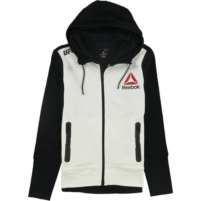 Reebok Chandail à Capuchon pour Femmes Walk Out, Blanc, Grand