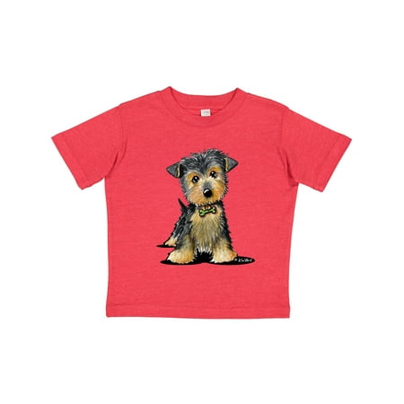 

Inktastic Little Gent Yorkie Gift Toddler Boy or Toddler Girl T-Shirt