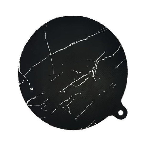 Almohadilla para cocina de inducción, protección de calefacción, a prueba de aceite, almohadilla de aislamiento térmico limpia, almohadilla para cocina de inducción ultrafina de silicona con patrón