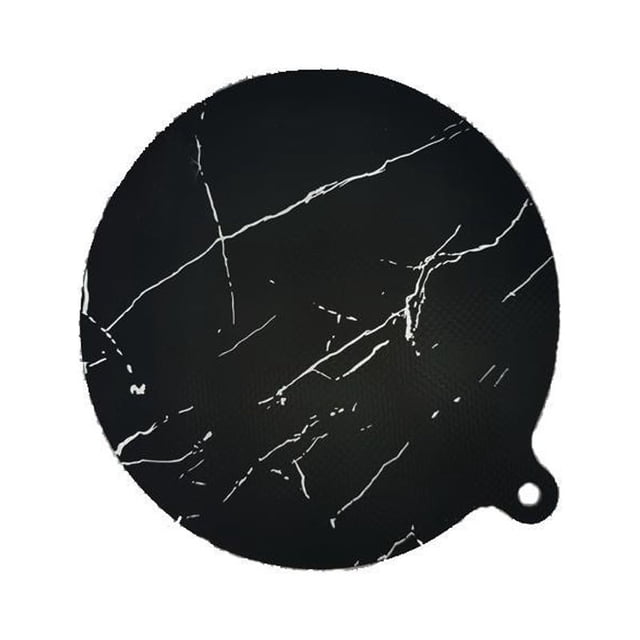 Almohadilla para cocina de inducción, protección de calefacción, a prueba de aceite, almohadilla de aislamiento térmico limpia, almohadilla para cocina de inducción ultrafina de silicona con patrón