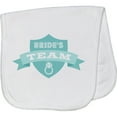 thumbnail image 2 of Inktastic Banner Bride's Team Baby Burp Cloth, 2 of 3