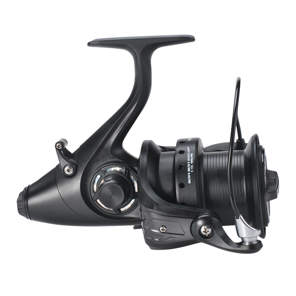 12+1 Ball Bearing Spinning Fishing Reel with Front and Rear Drag
