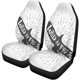 thumbnail image 1 of Juego de 2 Fundas para Asientos de Coche ABPHQTO Protector Universal Paloma Blanca y Negra, 1 of 4
