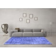 thumbnail image 3 of Ahgly Company Indoor Rectangle Oriental Blue Industrial Area Rugs, 5' x 8', 3 of 4