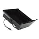 thumbnail image 4 of Caja de almacenamiento para consola central, organizador de apoyabrazos, bandeja contenedor con arnés de expansión USB de repuesto para Tesla modelo 3 Y 2021-2023 Flocado, 4 of 12