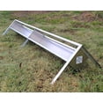 thumbnail image 2 of 96 Inch 8 Ft Welded Aluminum Sheep & Goat V Trough Feeder with Anchors USA Made, 2 of 7