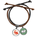 thumbnail image 1 of Año de conejos animal China Zodiaco Rojo Pulsera Cuerda Mano Cadena Cuero Dinero Pulsera Unbranded M, 1 of 2