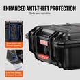 thumbnail image 5 of Waterproof Hard Case, Heavy Duty Protective Case with Foam & Wheels - Camera, Hunting, Military, Travel - IP67 Rated, 40x32x16.6in, 5 of 7