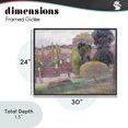 thumbnail image 4 of Stupell Industries Traditional A Farm In Brittany Gauguin Black Framed Giclee Art, 30 x 24, by Stellar Design Studio, 4 of 8