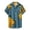 A-Navy24, variant on XIAOCHA Men's World Map Shirt Short Sleeve Vacation Casual Button Down