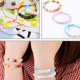 thumbnail image 5 of 1300 unids Granos de acrílico A-Z Inglés Alfabeto Craft Beads Kits de joyería para niñas DIY collares pulsera niños juegos, 5 of 5