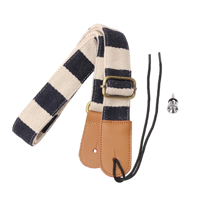 maskred Ukulele Strap Universal for Ukulele 4 String Instrument Musical Dark Blue 4cm 1Set