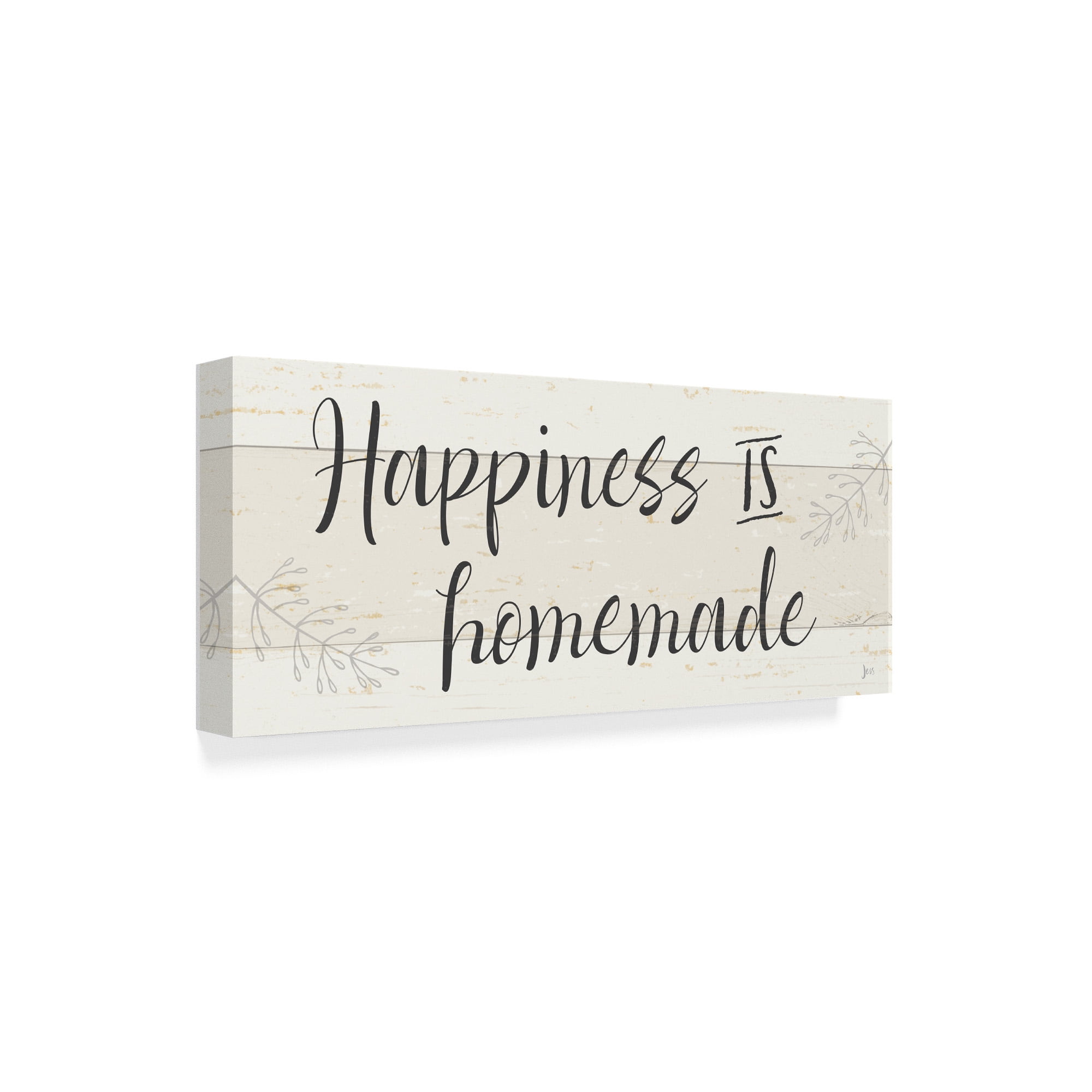 Trademark Fine Art 'Simple Signs IV' Canvas Art by Jess Aiken
