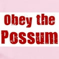 thumbnail image 2 of CafePress - Obey The Possum Infant Bodysuit - Baby Light Bodysuit, Size Newborn - 24 Months, 2 of 4