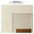 thumbnail image 3 of Worgeous 10 Sets Corner Brackets Acrylic Shelf Brace Decorative Corner Brackets Clear 90 Degree L-Shaped Corner Braces for Furniture Hardware Drawer Corner Stand, 3 of 8