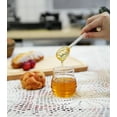 thumbnail image 3 of Isuesee Honey Dispenser Glass Honey Jar with Dipper and Lid Honey Pot Container,9 Ounce, 3 of 6