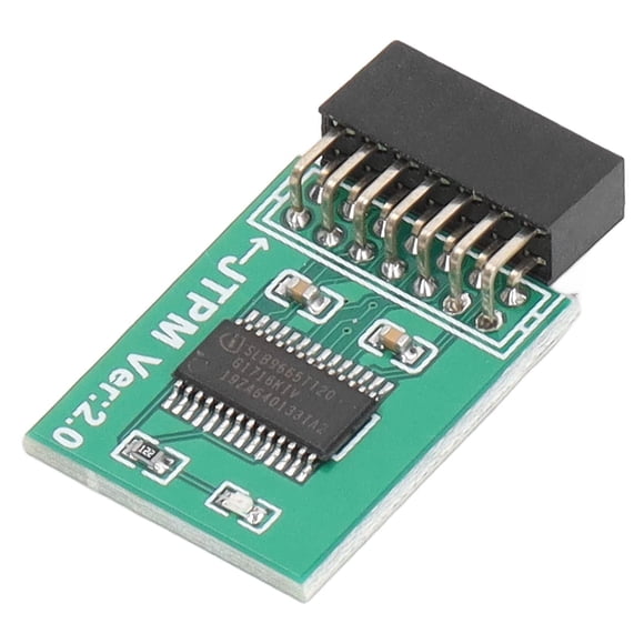 Placa de módulo TPM 2.0 Hyuduo para Win11 Green LPC de 14 pines