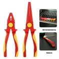 thumbnail image 2 of YIGSECU 1000V Insulated Pliers for Electrical Installation and Repair Tool with Comfortable Ergonomic Handle Design, 2 of 10